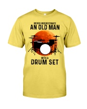 drum-set-old-man Premium Fit Mens Tee tile