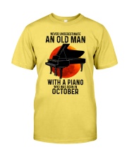 10 piano never old man Premium Fit Mens Tee tile
