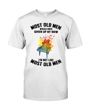 old man piano Classic T-Shirt front