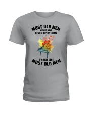 old man piano Ladies T-Shirt tile