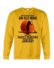 01 paddle boarding Crewneck Sweatshirt tile