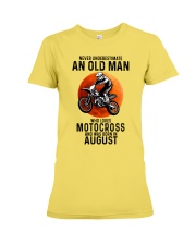 08 motocross olm yl Premium Fit Ladies Tee tile