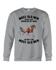 most old men Harness racing Crewneck Sweatshirt tile