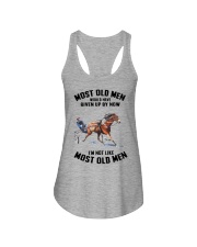most old men Harness racing Ladies Flowy Tank tile