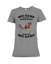 most old men Harness racing Premium Fit Ladies Tee tile
