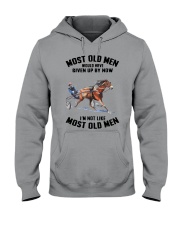 most old men Harness racing Hooded Sweatshirt tile
