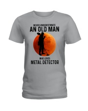 Metal detector Ladies T-Shirt tile
