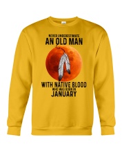 1 native old man-0 Crewneck Sweatshirt tile