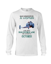 10 drag racing funny Long Sleeve Tee tile
