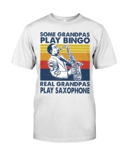 Saxophone some grandpas Premium Fit Mens Tee tile