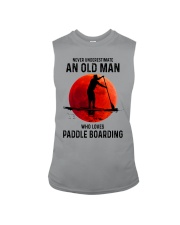 paddle boarding OLD MAN Sleeveless Tee tile