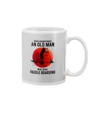 paddle boarding OLD MAN Mug tile