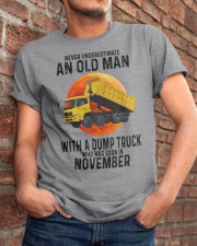 11 dump truck old man color Classic T-Shirt apparel-classic-tshirt-lifestyle-26