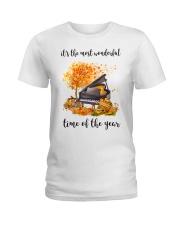 Piano Time Of The Year Ladies T-Shirt tile