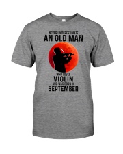 Violin Old Man Never 09 Premium Fit Mens Tee tile