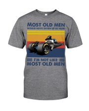 most old men drag racing Classic T-Shirt front