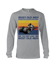 most old men drag racing Long Sleeve Tee tile