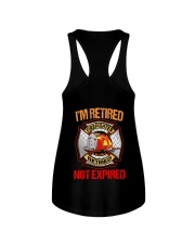 Firefighter Retired Ladies Flowy Tank tile