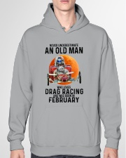 drag racing olm 02 Hooded Sweatshirt garment-hooded-sweatshirt-front-04