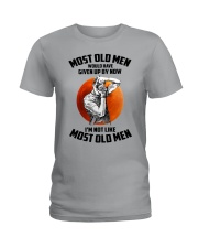 most old men photography Ladies T-Shirt tile