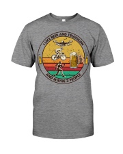 i like beer triathlon Premium Fit Mens Tee tile