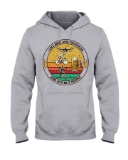 i like beer triathlon Hooded Sweatshirt front