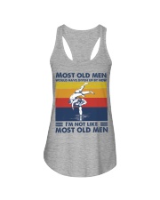 most old men judo Ladies Flowy Tank tile