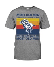 most old men horse racing Premium Fit Mens Tee tile