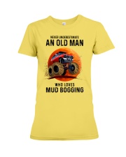mud bogging olm Premium Fit Ladies Tee tile