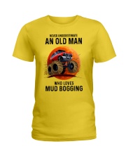 mud bogging olm Ladies T-Shirt tile