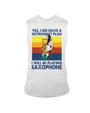 Saxophone plan Sleeveless Tee tile