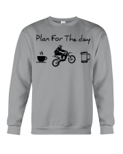 plan for the day-Dirt Bikes Crewneck Sweatshirt tile