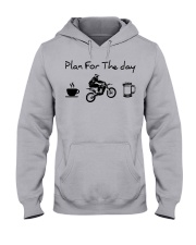 plan for the day-Dirt Bikes Hooded Sweatshirt front