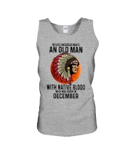 12 native blood old man Unisex Tank tile