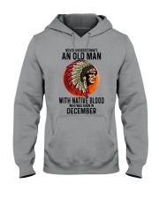 12 native blood old man Hooded Sweatshirt tile