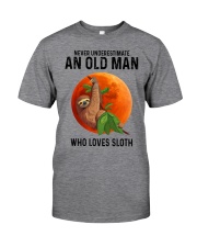 Sloth old man Classic T-Shirt front