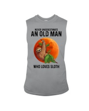 Sloth old man Sleeveless Tee tile