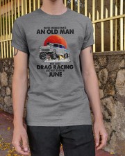 never drag racing-6 Classic T-Shirt apparel-classic-tshirt-lifestyle-21