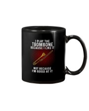 i play trombone Mug tile
