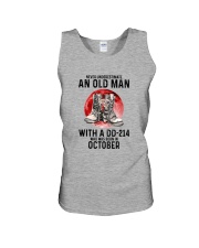 10 DD-214 old man Unisex Tank tile