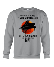 05 piano old man german Crewneck Sweatshirt tile