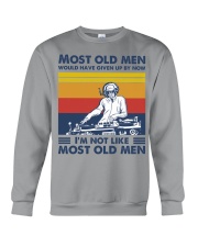 most old men DJ Mix Crewneck Sweatshirt tile