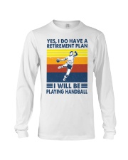 handball plan Long Sleeve Tee tile