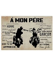 to my dad france poster 36x24 Poster front