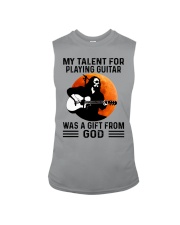 guitar talent old man Sleeveless Tee tile