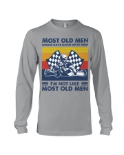 most old men kart racing Long Sleeve Tee tile