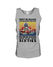 don't be jealous drag racing Unisex Tank tile