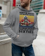 don't be jealous drag racing Hooded Sweatshirt apparel-hooded-sweatshirt-lifestyle-front-109