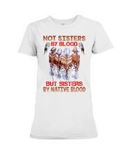 Native American Sisters Premium Fit Ladies Tee tile