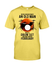 02 drum set olm yl Premium Fit Mens Tee tile